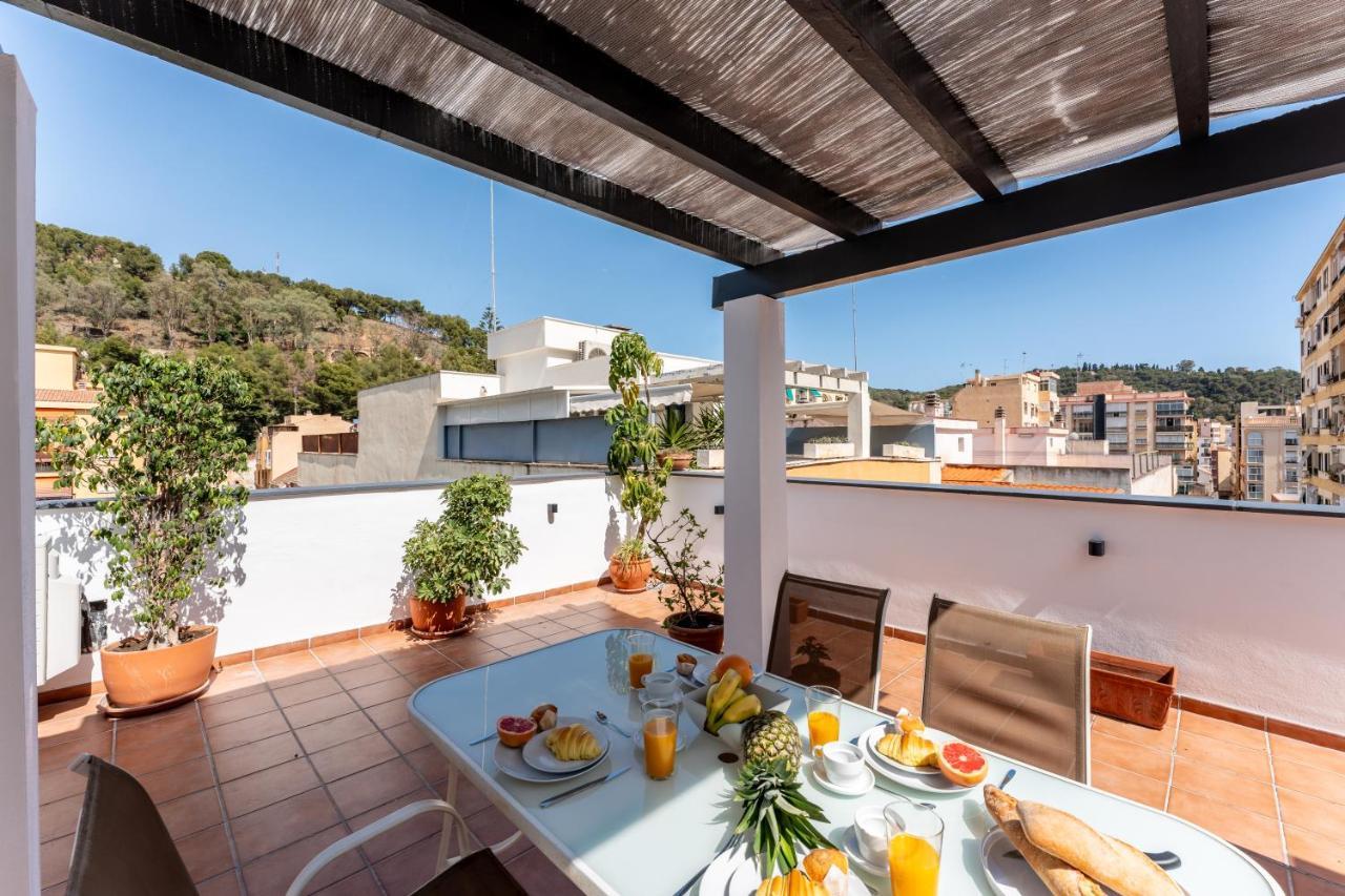 Ct 252 - Faro'S Malaga Citylights - Amazing Roof Terrace Málaga Exterior foto